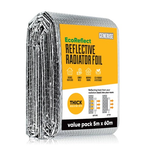 Radiator reflective foil - radiator,