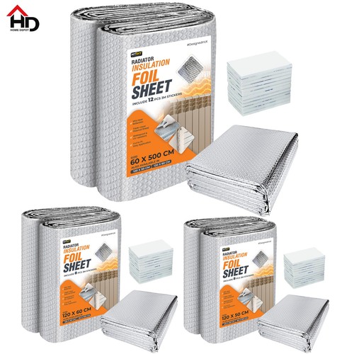 Radiator insulation foil sheet - insulation,
