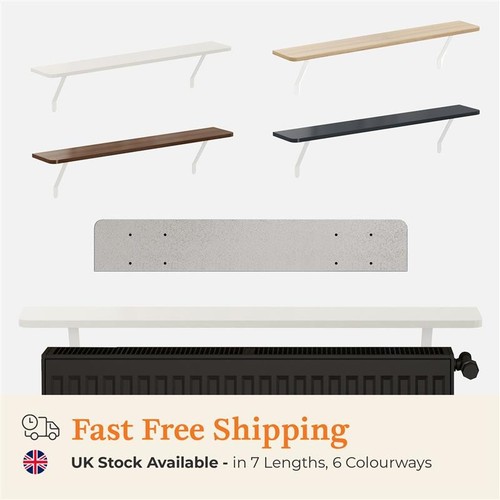 Radiator shelf with foil - radiator,