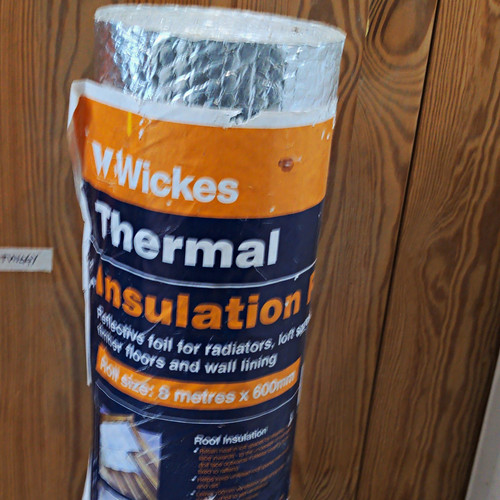 Wickes reflective silver foil - reflective,