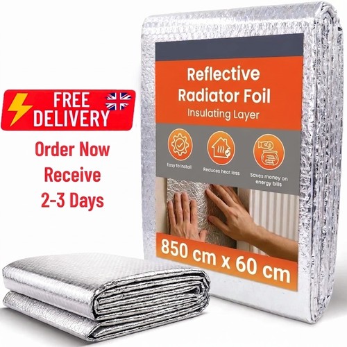 Reflective radiator foil - radiator,