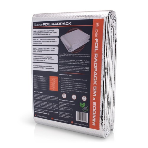 Superfoil radiator foil bubble - radiator,